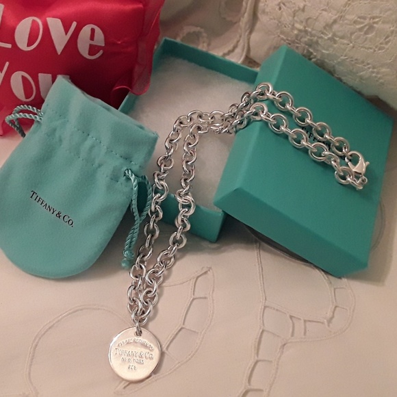 RETURN TO TIFFANY & CO. 925 NECKLACE 20" 66 GRAMS - Picture 2 of 8